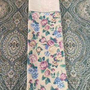 Floral King sized vintage pillowcase mix and match